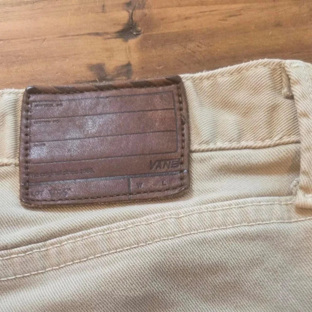 Vans Off The Wall Mens Chino Pants Tan Khaki Customade VN-0QFQ61K Size 36x32